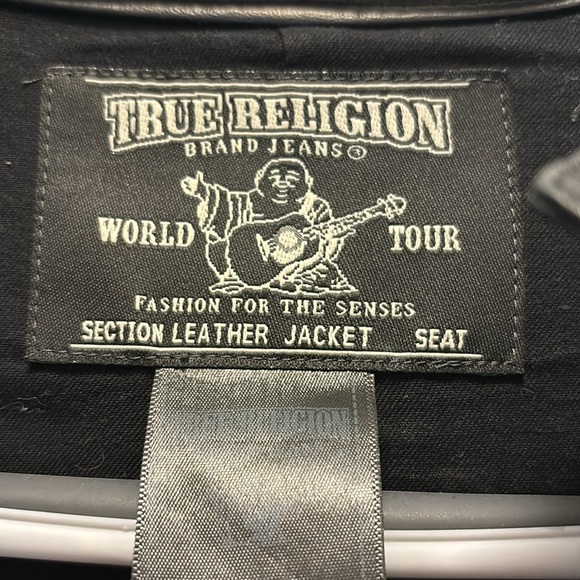 True Religion Leather Jacket - Picture 2 of 3